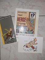 Brochure,carte postal,agenda 1995 Tintin pour 3€, Une BD, Enlèvement, Comme neuf
