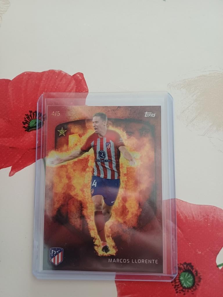 Marcus llorente /5 topps, Ophalen of Verzenden