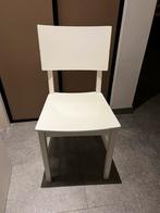 witte houten stoelen, Huis en Inrichting, Stoelen, Ophalen, Gebruikt, Wit, Vijf, Zes of meer stoelen