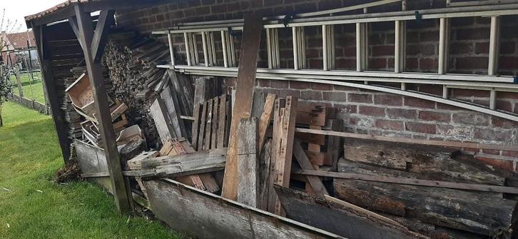 Bois de chauffage sec à l'os,, Jardin & Terrasse, Bois de chauffage, Enlèvement