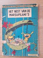 robbedoes 12 het nest van de marsupilami's 1dr 1960 onvolle, Boeken, Eén stripboek, Ophalen of Verzenden, Gelezen