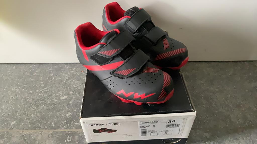 Northwave hammer junior maat 34, Ophalen, Zo goed als nieuw, Schoenen