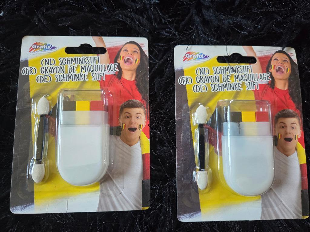 Set van 2 make-up sticks „Belgium” Nieuw en verpakt, Ophalen, Nieuw, Schmink