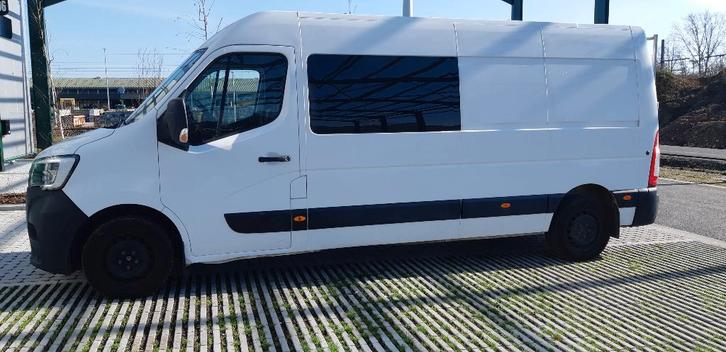 CABINE DOUBLE 7 PLACES RENAULT MASTER 2020/08 2300D EURO6, Autos, Camionnettes & Utilitaires, Particulier, Attache-remorque, Renault