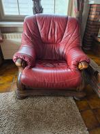 Lederen eenzit ( 2 stuks ), Enlèvement, Bois