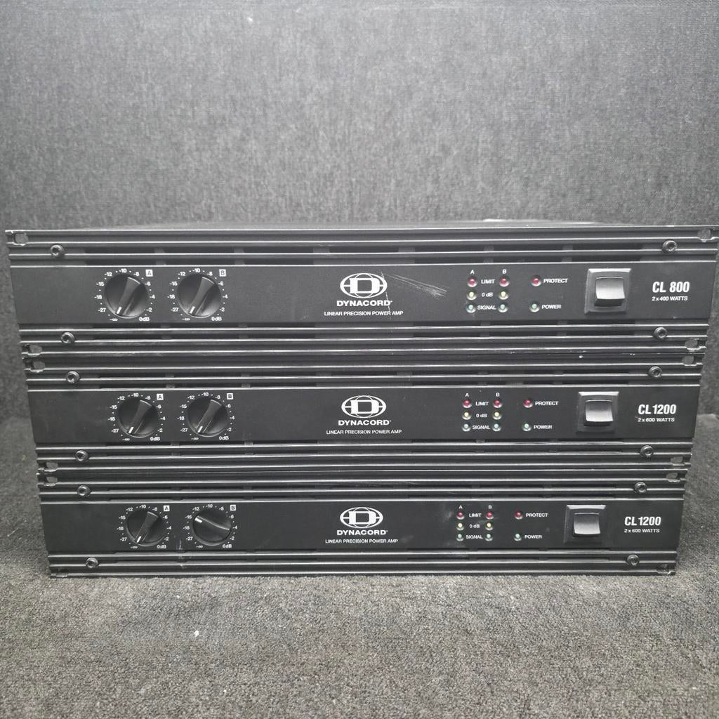 DYNACORD  versterkers    CL1200   / CL800, Audio, Tv en Foto, Luidsprekerboxen, Ophalen of Verzenden