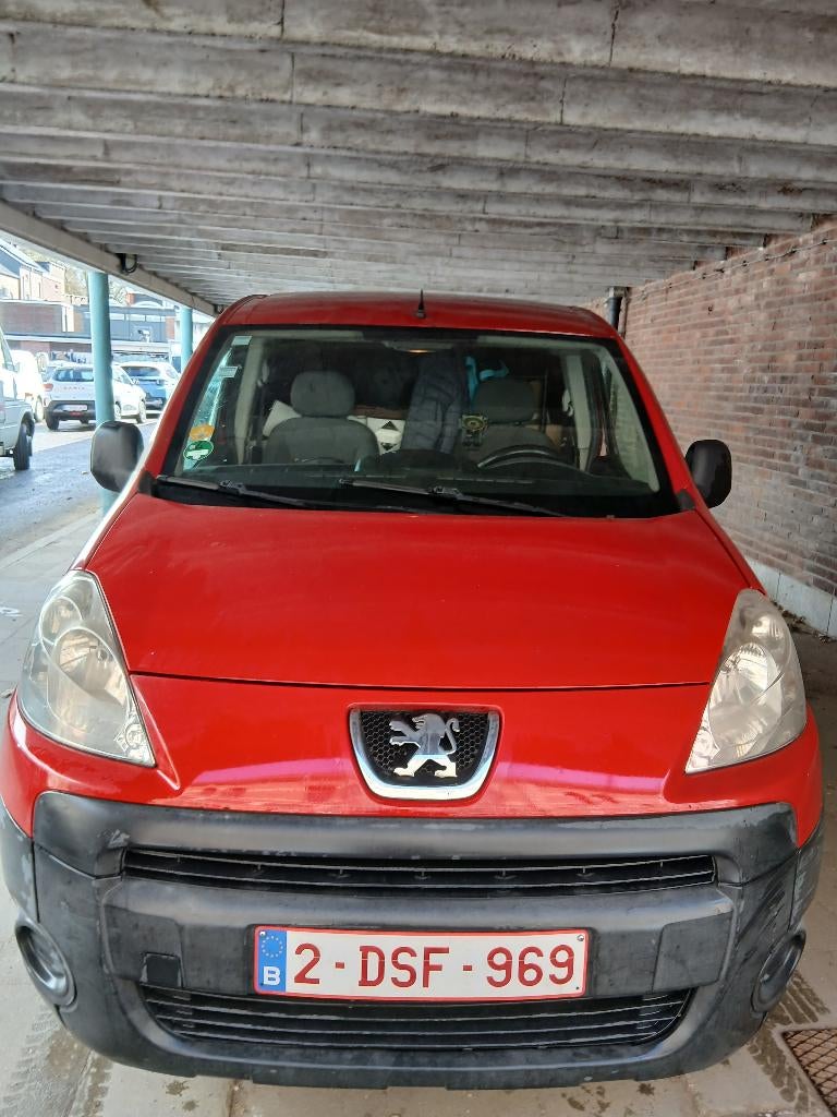 Peugeot Partner, Auto's, Peugeot, 4 deurs, Stof, Zwart, Particulier