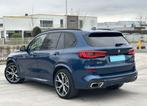 BMW X5 xDrive45e 2021 M Pack 72180km, Blauw, 41 g/km, Leder, Bedrijf