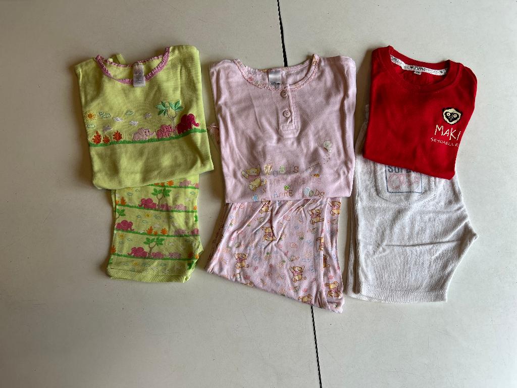 ZOMER pyjama's - maat 104 - meisje, Kinderen en Baby's, Kinderkleding | Maat 104, Ophalen of Verzenden, Meisje, Nacht- of Onderkleding