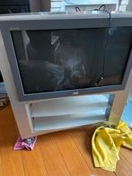 JVC breedbeeld tv met bijpassende onderdeel, Ophalen, Gebruikt