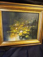 ANCIENNE PEINTURE SIGNEE ET ENCADREE, Antiquités & Art, Enlèvement ou Envoi