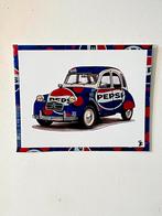 Tableau 2cv vintage réalisé en canettes recyclées, Maison & Meubles, Envoi, Neuf, Autres types