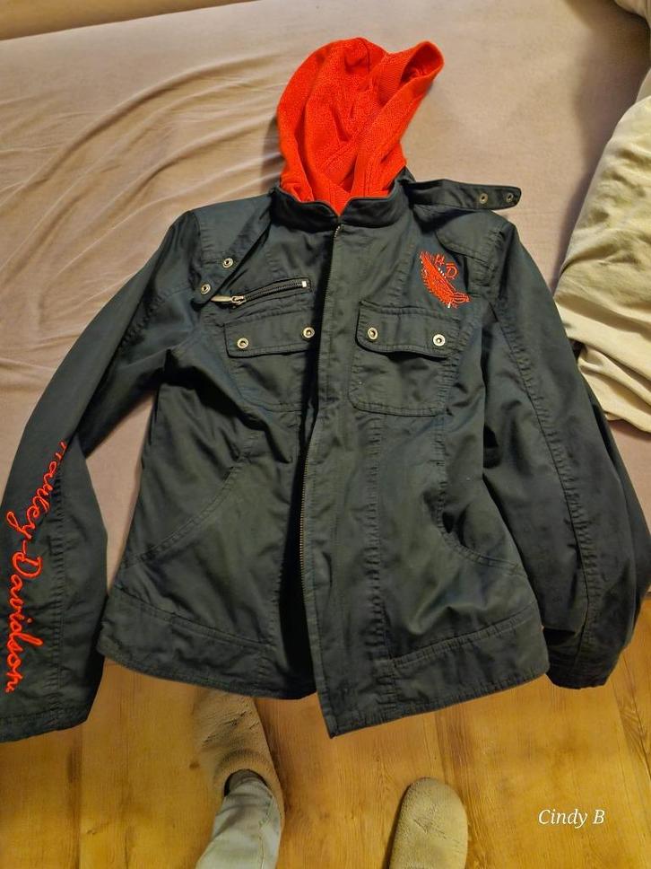 Harley Davidson jacket, Motoren, Kleding | Motorkleding, Jas | textiel, Dames, Tweedehands, Ophalen
