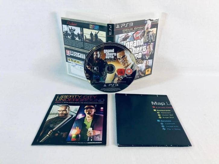 GTA-afleveringen van Liberty City PS3 FR volledige TBE, Games en Spelcomputers, Games | Sony PlayStation 3, Gebruikt, Avontuur en Actie