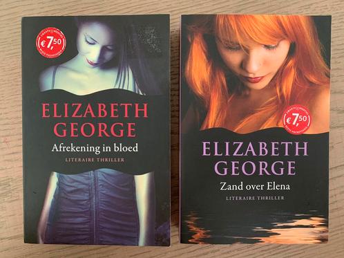 Elizabeth George - 2 boeken 3€/stuk of 5€ voor de 2 boeken, Boeken, Thrillers, Zo goed als nieuw, Ophalen of Verzenden
