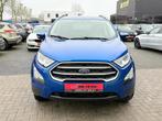 Ford Ecosport 1.0i Nieuwstaat 1j garantie 1ste eigenaar, Euro 6, Ecosport, Blauw, Leder