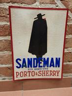 Mooi reclame bord 1934 Porto Sandeman, Verzamelen, Ophalen of Verzenden, Gebruikt, Reclamebord