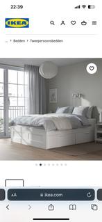 Bed IKEA brimnes wit, Enlèvement, Blanc