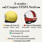 Vends CASQUES JET VESPA NEUFS, Autres marques, Casque jet, Enlèvement, Neuf, avec ticket