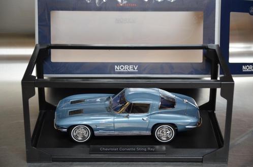 1/18 Chevrolet Corvette C2 Stingray Norev, Hobby en Vrije tijd, Modelauto's | 1:18, Nieuw, Auto, Norev, Ophalen of Verzenden