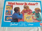 Jumbo - Wat hoor ik daar - vintage spel, Ophalen, Gebruikt, Bouwen