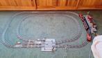 Vintage Lego trein (7745)_Station (7824)_Overweg (7866) etc, Enlèvement, Utilisé, Lego