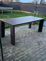 Massief houten Italiaans design tafel, Huis en Inrichting, Ophalen, 200 cm of meer, 50 tot 100 cm, Zo goed als nieuw