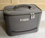 Beautycase van het merk Leader met spiegel, Ophalen, Softcase, Grijs, Zo goed als nieuw