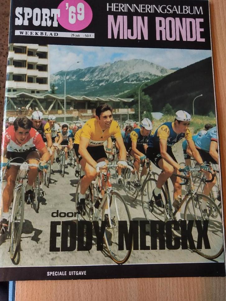 EDDY MERCKX herinneringsalbum, Livres, Livres de sport, Utilisé, Enlèvement ou Envoi
