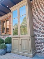 Eiken buffetkast/vitrinekast GRATIS LEVERING, Ophalen of Verzenden, Zo goed als nieuw