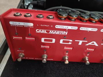 Carl Martin octa switch II, Musique & Instruments, Enlèvement ou Envoi, Comme neuf