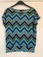 Gestipt bloesje blauw-groen - Lola Liza - maat 34, Manches courtes, Enlèvement ou Envoi, Lola & Liza, Autres couleurs