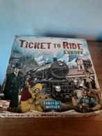 ticket to ride europe, Hobby en Vrije tijd, Gezelschapsspellen | Bordspellen, Ophalen of Verzenden, Zo goed als nieuw