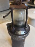 Antieke zware Mijnwerkerslamp, Ophalen of Verzenden