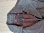 LEDEREN VEST CAROLINE BISS MAAT 44, Kleding | Dames, Bruin, Maat 42/44 (L), Ophalen of Verzenden, Zo goed als nieuw
