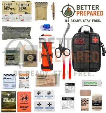 AFAK Med Kit – Compleet met Tourniquet & Chest Seal – IFAK beschikbaar voor biedingen