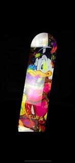 Mike blackarts-Dagobert Duck Luxury skateboard with glitter, Antiek en Kunst, Ophalen
