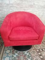 fauteuil chaise tournante 360 degrés, Maison & Meubles, Fauteuils, Neuf, Tissus, Enlèvement, Coiffeur