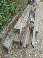 Eiken balken, Tuin en Terras, Ophalen, Gebruikt, Balken