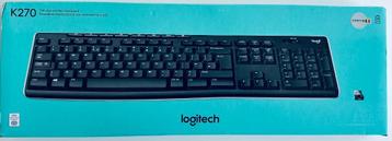 Logitech K270 Draadloos Toetsenbord AZERTY beschikbaar voor biedingen