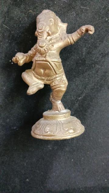 Petit éléphant dieu Ganesha - Statue de Ganesh indien, Enlèvement ou Envoi, Bronze