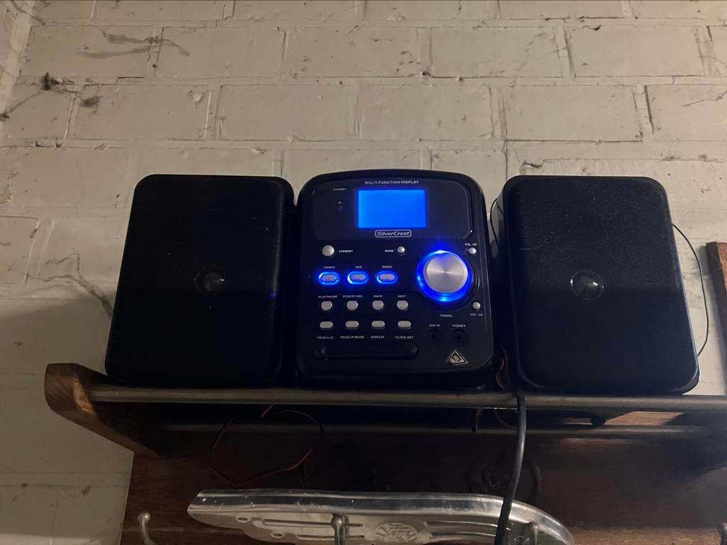 Radio/CD/MP3 Silvercrest, TV, Hi-fi & Vidéo, Radios, Comme neuf, Radio, Enlèvement ou Envoi