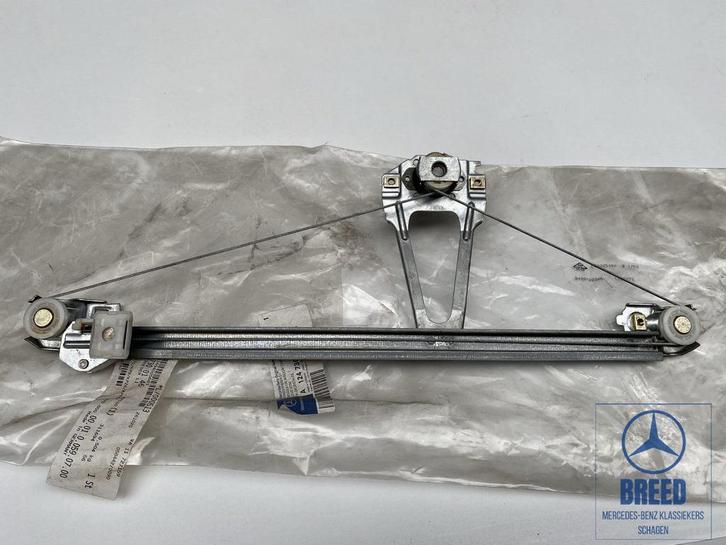 NOS raammechaniek linksachter voor Mercedes-Benz W124 S124, Auto-onderdelen, Ruiten en Toebehoren, Mercedes-Benz, Nieuw, Ophalen of Verzenden