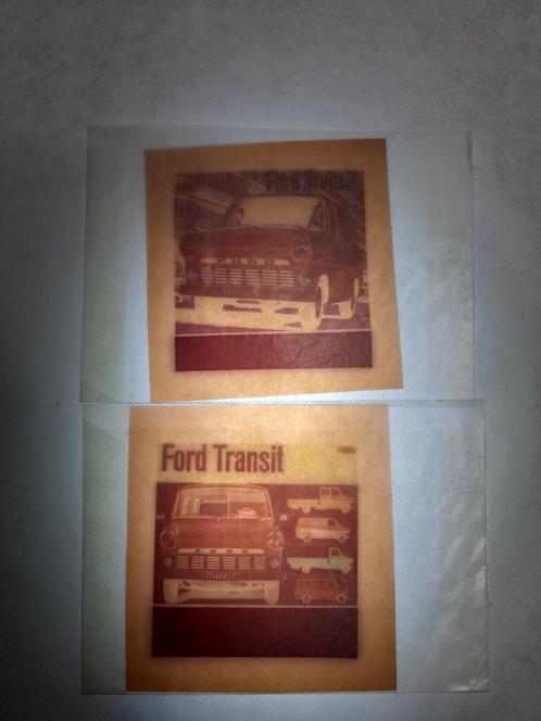 Ford Transit '65, FK 1000, 4 dia's bioscoopreclame jaren 60, Verzamelen, Automerken, Motoren en Formule 1, Gebruikt, Auto's, Verzenden