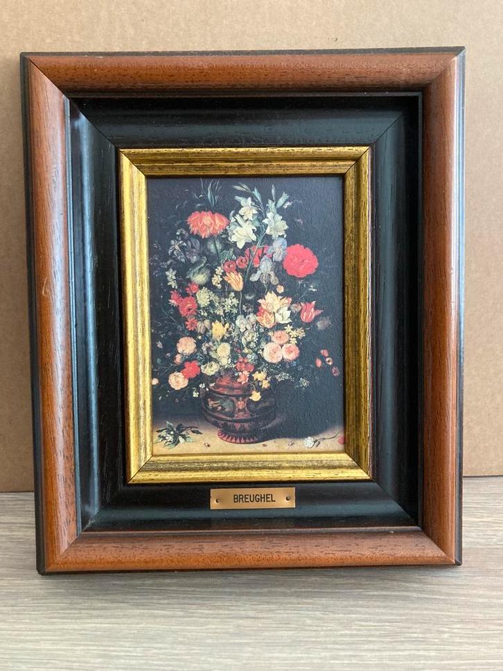 Schilderij “Bloemen in een vaas" van Jan Brueghel de Oude, Antiek en Kunst, Kunst | Schilderijen | Klassiek, Ophalen of Verzenden