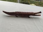 houten krokodil, Antiek en Kunst, Ophalen