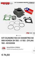 Cilinderkit Honda SH 150, Vélos & Vélomoteurs, Pièces de cyclomoteur | Général, Enlèvement, Neuf