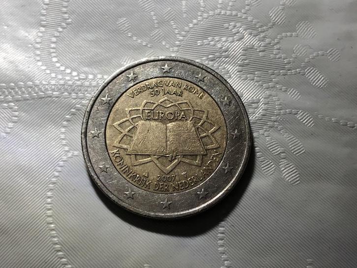 Gebruikte Euro 2-herdenkingsmunt voor de eurozone van Nederl, Postzegels en Munten, Munten | Europa | Euromunten, Losse munt, 2 euro
