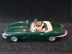 Jaguar E-Type Cabrio 1961 - Burago - 1:18, Ophalen of Verzenden, Zo goed als nieuw, Auto, Burago