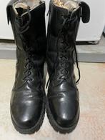Bottines : army italienne avec lacets et fermeture éclair, Collections, Enlèvement ou Envoi, Vêtements ou Chaussures